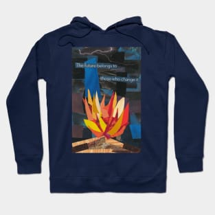 Set the World on Fire Collage Hoodie